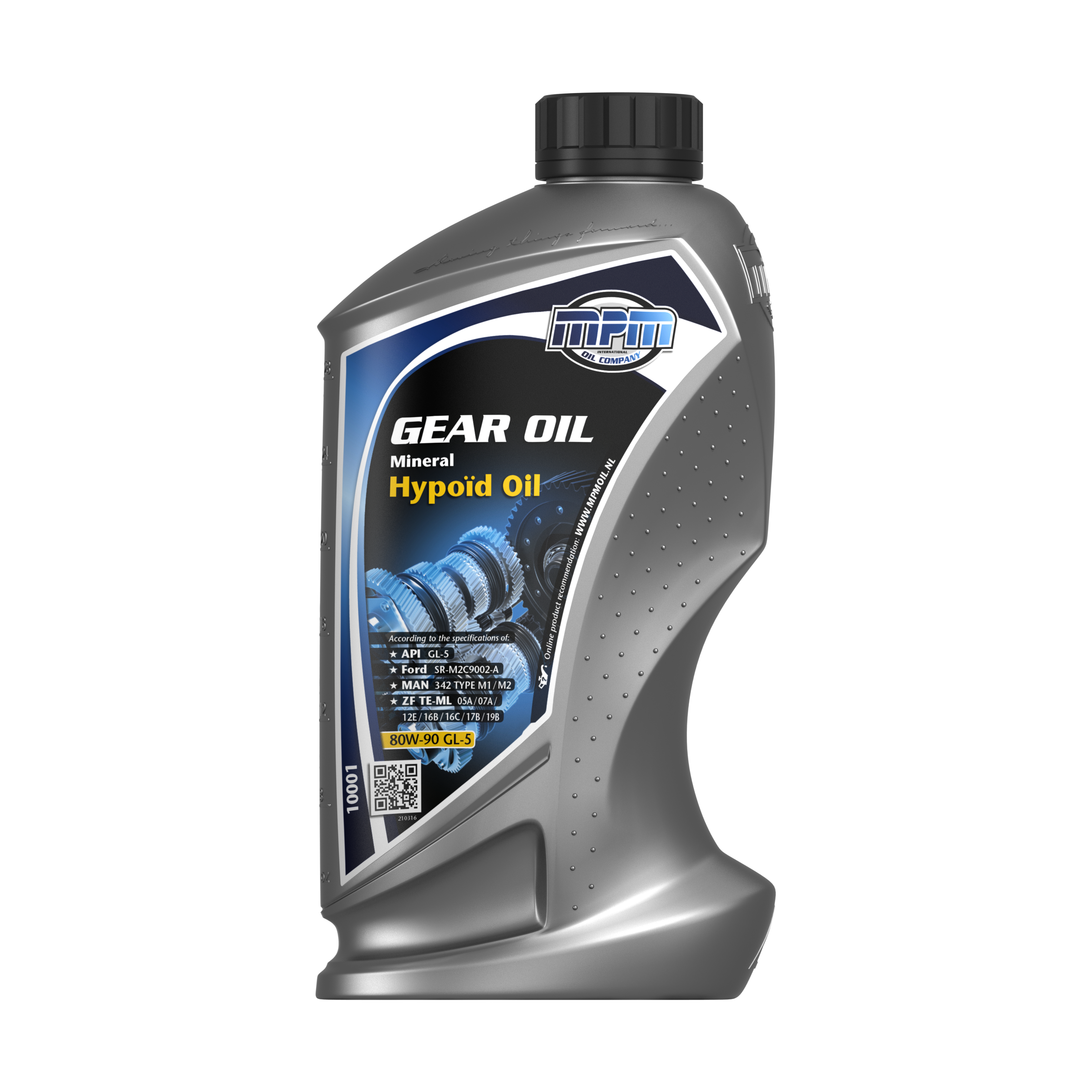 MPM Minerale Transmissieolie Sae 80w-90 Gl-5, 1l