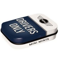 NOSTALGIC ART Mint Box Mini Drivers Only Blue