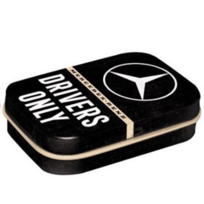 NOSTALGIC ART Mint Box Mercedes/benz Drivers Black
