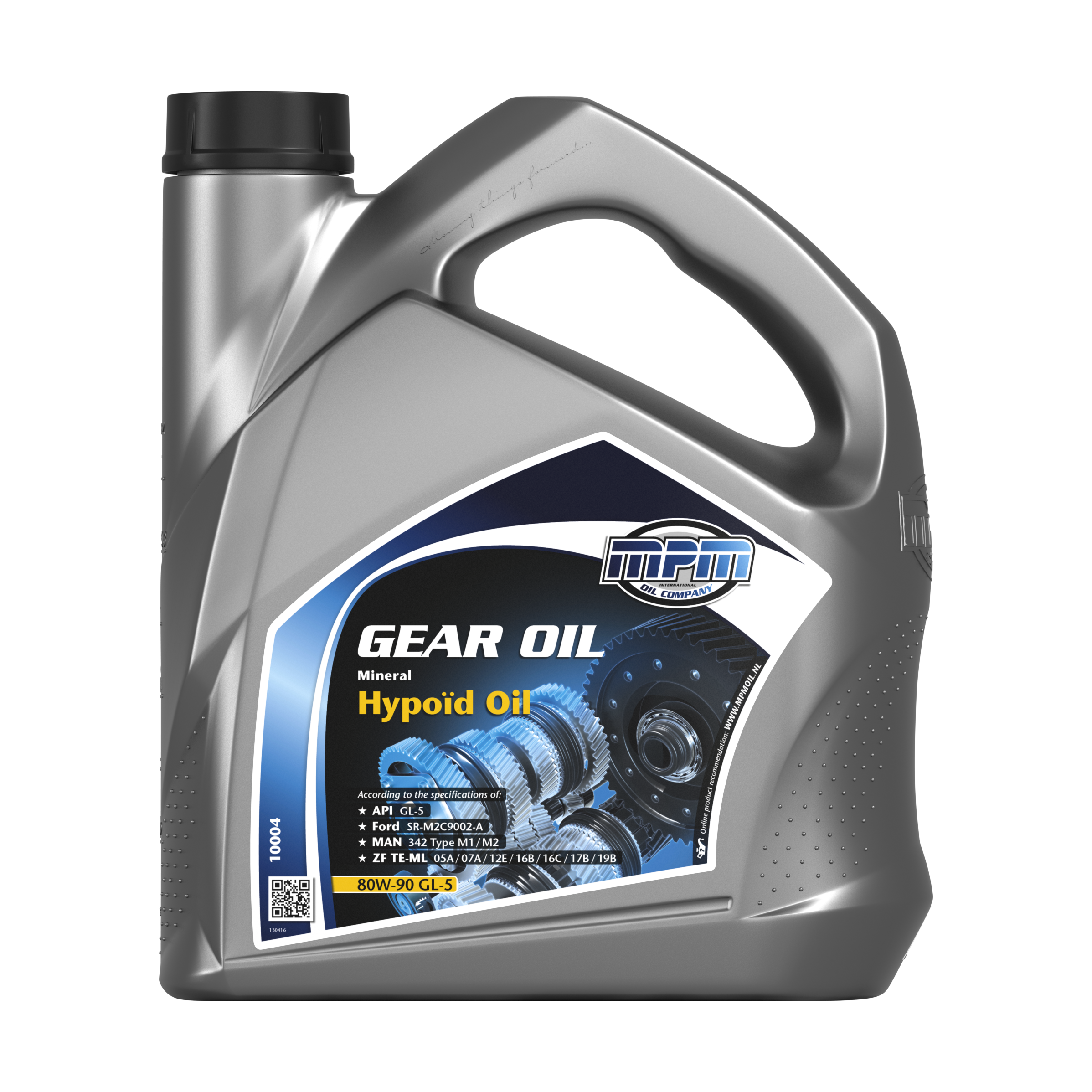 MPM Minerale Transmissieolie Sae 80w-90 Gl-5, 4l