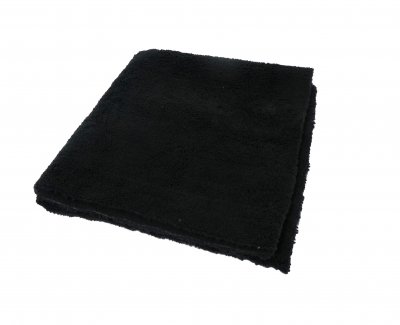 BPB CHEMICALS Microfiber Cloth Without Zoom, Black, 420/gm² (40x40cm)