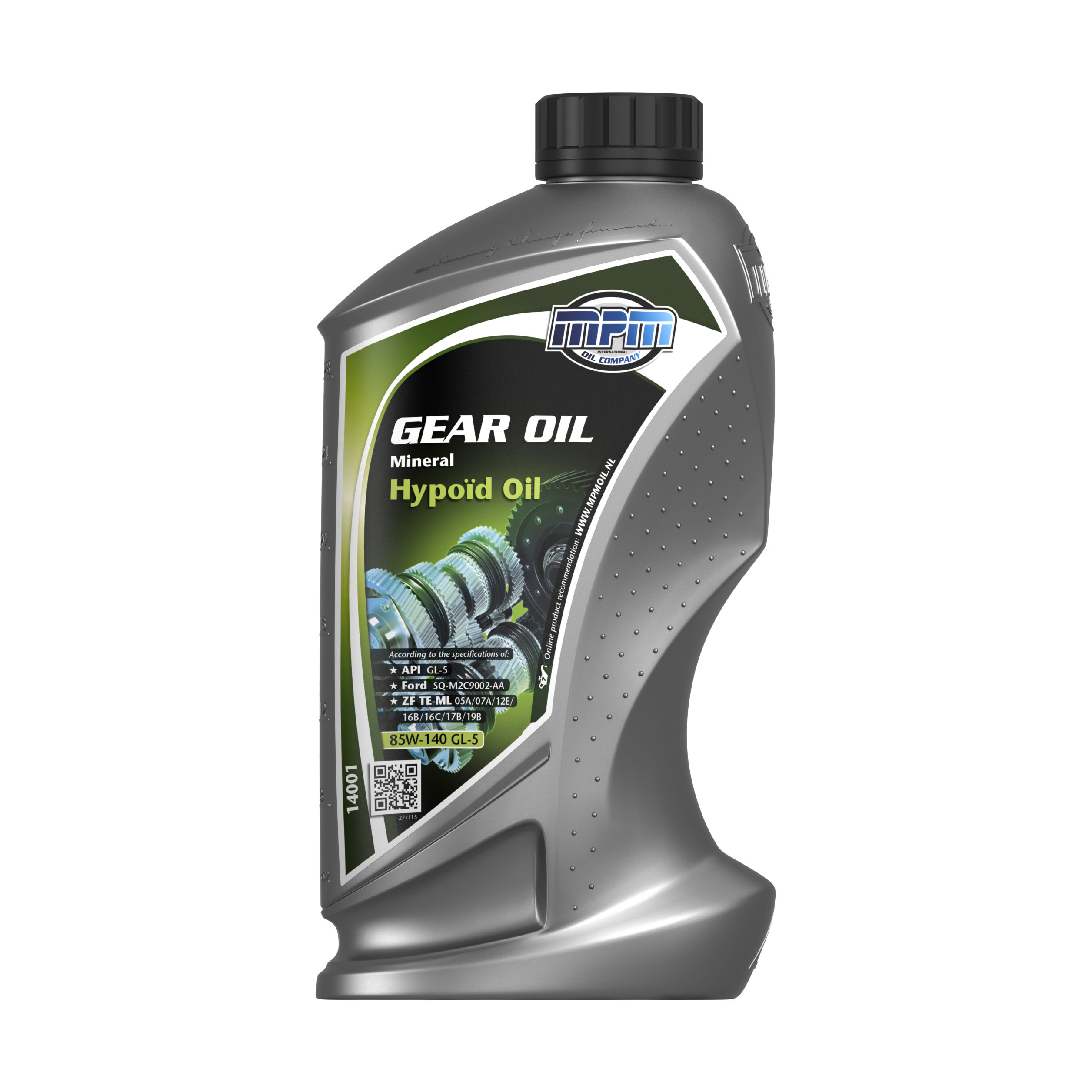 MPM Minerale Transmissieolie Sae 85w-140 Gl-5, 1l