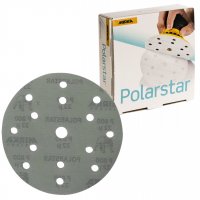 MIRKA Polarstar Sanding Disc Ø150 Mm Velcro 15 Holes, P1200 (50pcs)