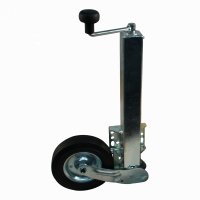 Trailer Support Wheel Foldable, Square Ø60mm, 200x60mm