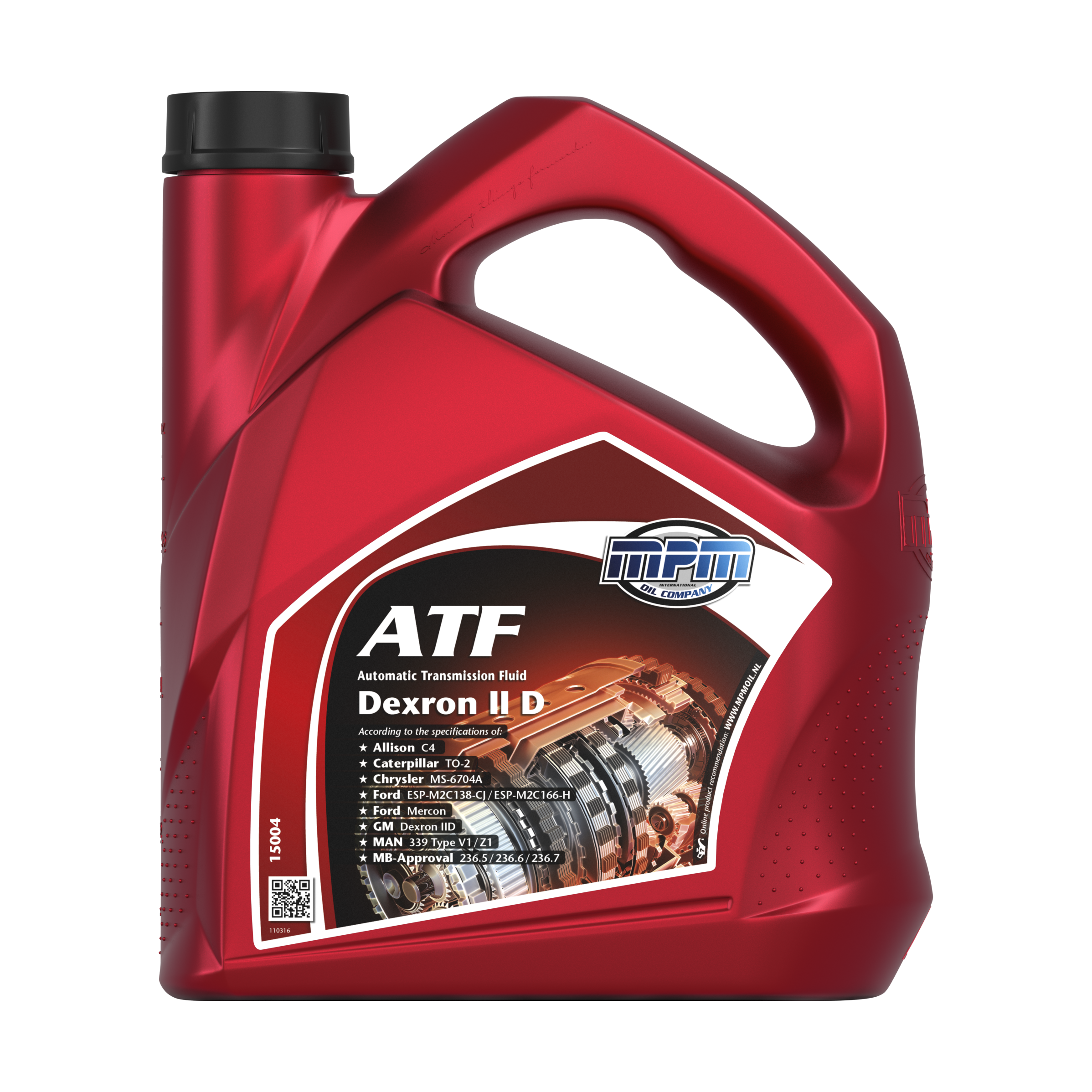 MPM Automatische Transmissie Vloeistof Atf Dexron Ii-d, 4l
