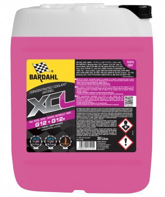 BARDAHL Xcl Antifreeze G12/g12+ Pink, 20l