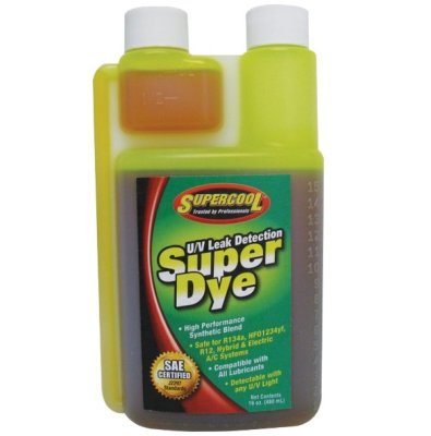 SUPERCOOL Super Dye | Universele Uv Lek Detectie Voor Airco,240ml