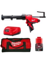 MILWAUKEE M12 Compact Kit / Glue Gun With 310 Ml Cartridge Container, M12 Pcg/310, Kit