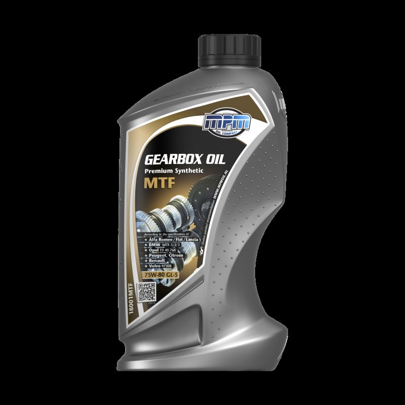 MPM Premium Synthetische Transmissieolie Sae 75w-80 Mtf Gl-5, 1l