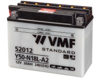 VMF Battery Motorcycle / Scooter 12v 20 Ah 240 En + Right | Y50-n18l-a2