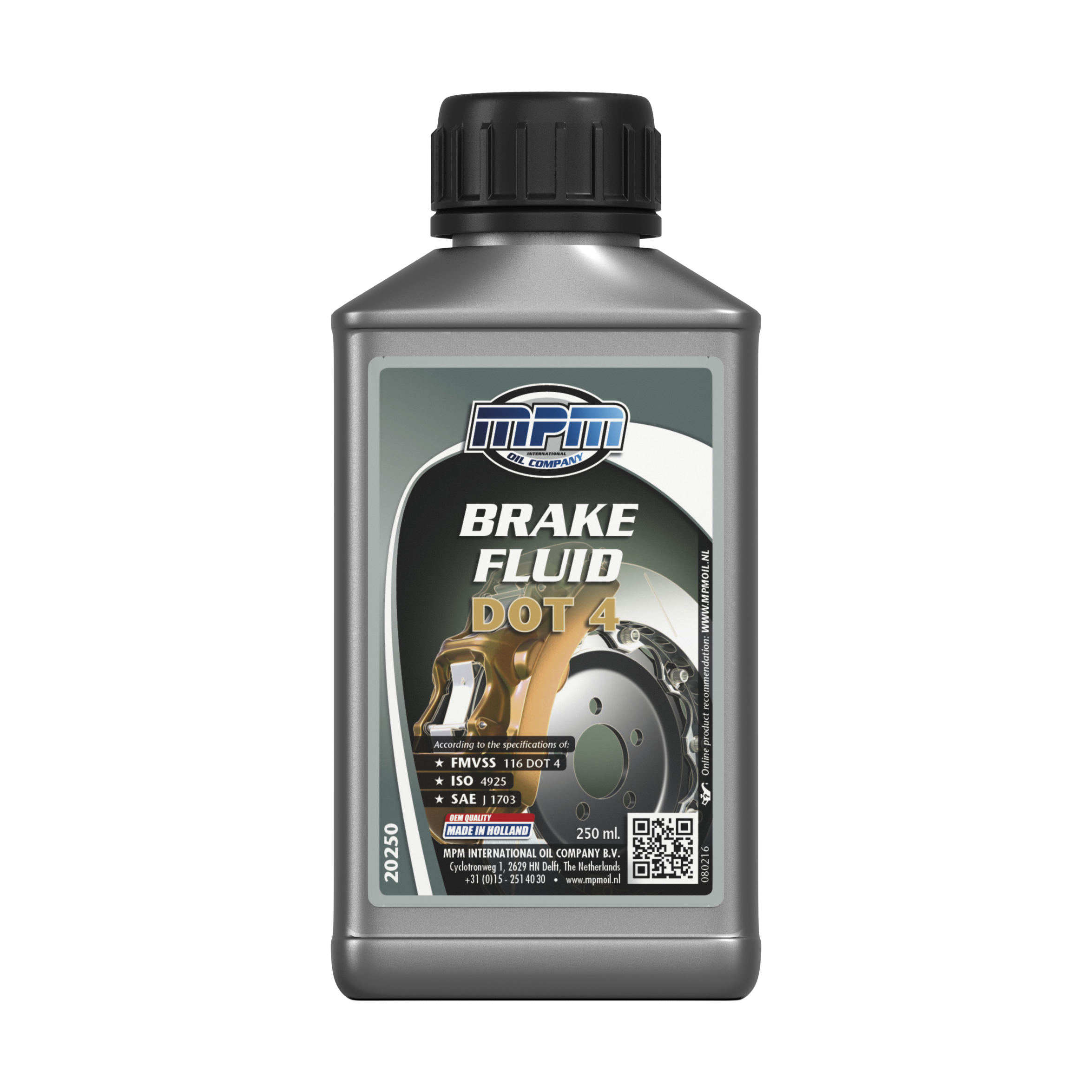 MPM Remvloeistof Dot4, 250ml