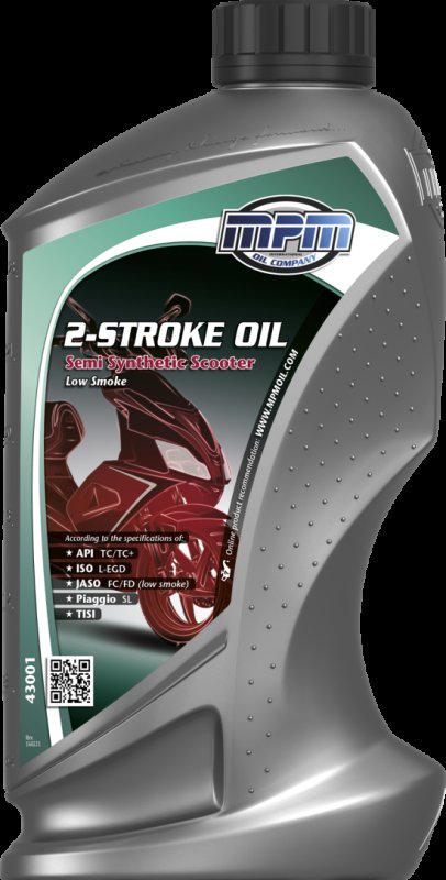 MPM 2-takt Semi Synthetische Olie Scooter Selfmix, 1l
