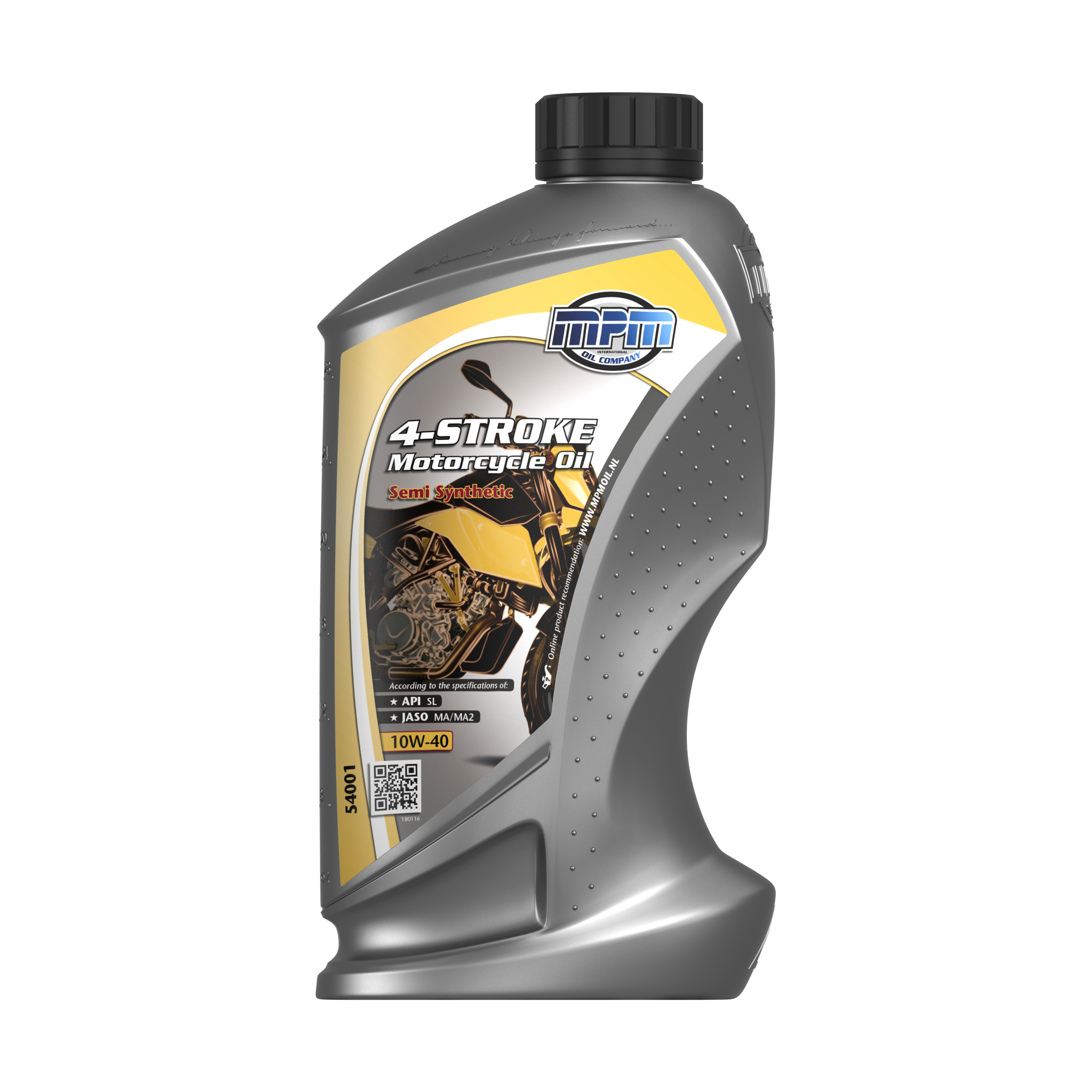 MPM 4-takt Semi Synthetische Motorfietsolie 10w-40, 1l