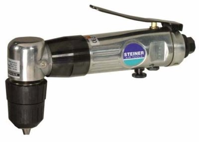 STEINER Perceuse D'angle Pneumatique 10mm, 1400 Tr/min