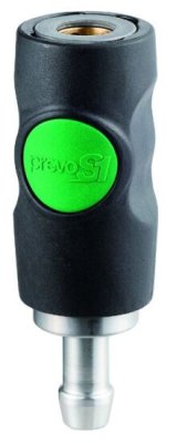 DELTACH Perslucht Veiligheidskoppeling 8mm Slangaansl Euro (esi-071808) Groen