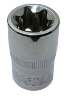 CUSTOR 1/4" (6,3mm) Cap E-torx 4