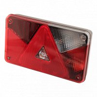 Taillight ASPÖCK Multipoint V, Right, With Reversing Light, 5 Pins