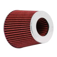 K&N Universal Air Filter Adjustable 76/88/102mm, 140mm Long