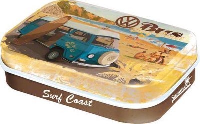 NOSTALGIC ART Mint Box Vw Bus Surf Coast