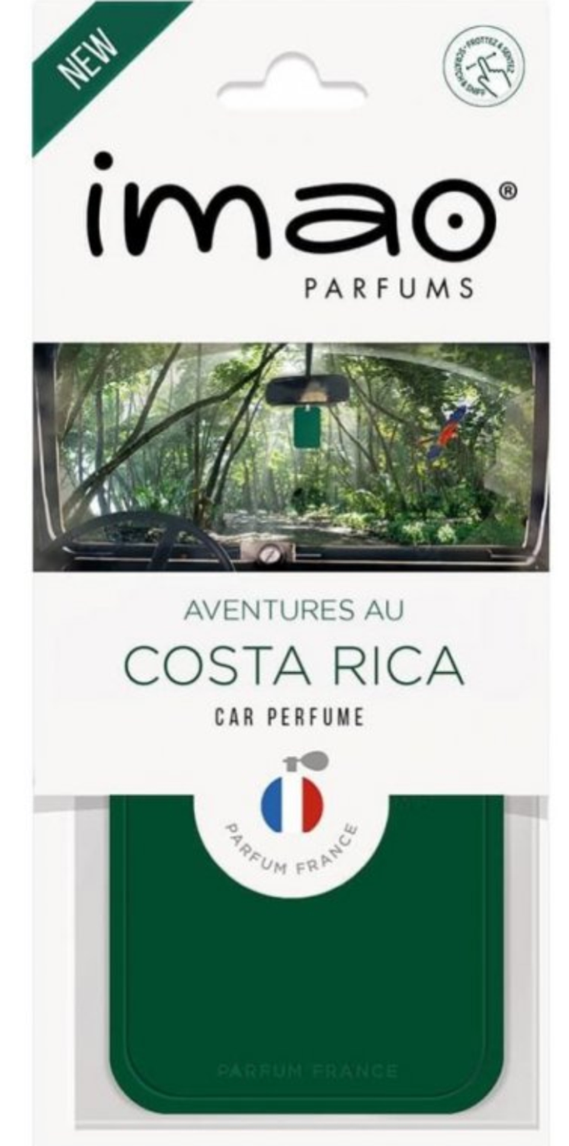 Cartes parfumées innovantes pour votre voiture (parfum voiture)