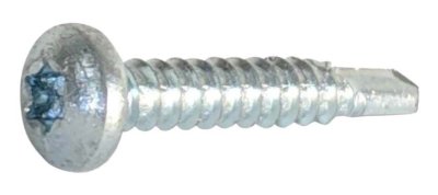 DRILLING SCREW DIN7504NT ROUND HEAD ZINC PLATED TX15 3,5X9,5 (20PCS)