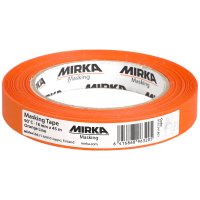 MIRKA Masking Tape 90°c Orange 18mmx45m