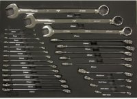 SP TOOLS Gereedschapswagen Custom Serie, 14 Laden Xl, 327-delig, Rode Handgrepen