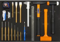 SP TOOLS Gereedschapswagen Custom Serie, 14 Laden Xl, 327-delig, Rode Handgrepen