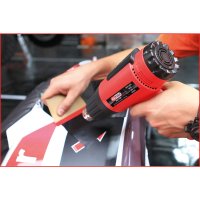 KS-TOOLS Hot Air Gun With 6 Temperature Settings, Includes 4 Attachments, 220v