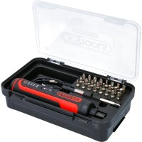 KS-TOOLS 1/4" Emonster Accu Bit Screwdriver Set, 27-piece