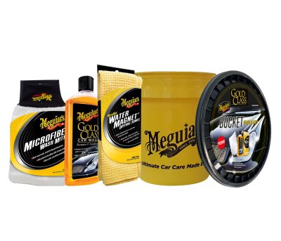MEGUIARS Gold Class Bucket Wash & Dry, 4-delig
