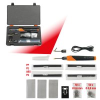 KS-TOOLS Set De Réparation En Plastique Avec Fer à Souder à Piles, 134 Pièces