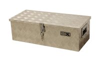 TOOLBOX4YOU Storage Box Chequer Plate Medium, 760x335x245mm