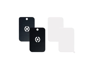 CELLY Plaques Métalliques Auto-adhésives Pour Support De Téléphone (2pcs)