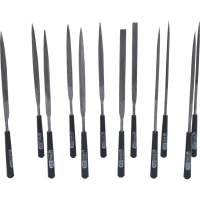 KS-TOOLS Fine File Set In Case, 12-Piece