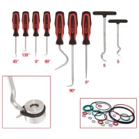KS-TOOLS Jeu De crochets, 9 Pièces