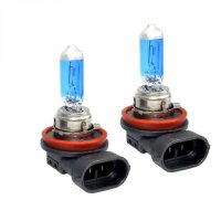 GP THUNDER H8 Bulb Set - Xenon Look (white-blue) 7500k