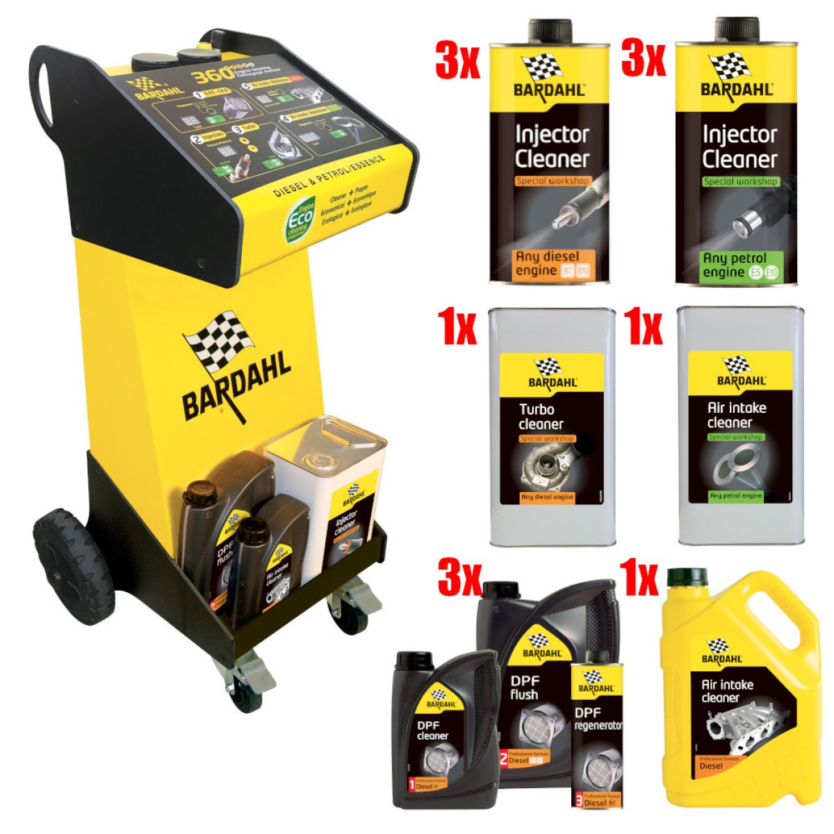 Bardahl Pro - Fuel Injector Cleaner