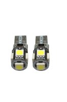 X-LINE Led Canbus Stadslicht/binnenverlichting W5w-t10 - 5smd 