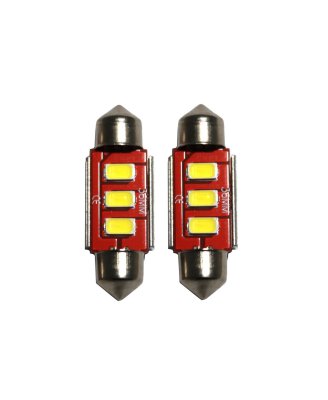 X-LINE Canbus Led Canbus Plaque D'immatriculation 36mm C5w - 3led