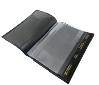 Car Documents Folder In Faux Leather, Large, 18x23cm