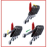 KS-TOOLS Ring Wrench Set, 8-19mm, 5-piece