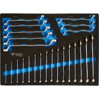 BRILLIANT TOOLS Tool Cart With 7 Drawers, 6 Drawers Filled In Foam Module, 473-Piece