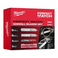 MILWAUKEE Perfect Match Deal, Zaagbladen, 12 Delig