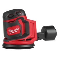 MILWAUKEE M18 Eccentric Sander, 125 Mm, M18 Bos125-0