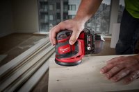 MILWAUKEE M18 Eccentric Sander, 125 Mm, M18 Bos125-0