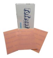 KOVAX Tolecut Stick-on Sanding Strips, 70x114mm, Pink, P1500 (25pcs)