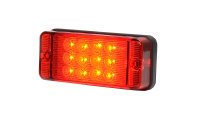 AEB Feu De Brouillard Arrière Rouge, Led, 108x23mm