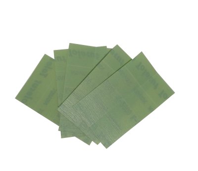 KOVAX Tolecut Stick-on Sanding Strips, 29x35mm, Green, P2000 (5pcs)