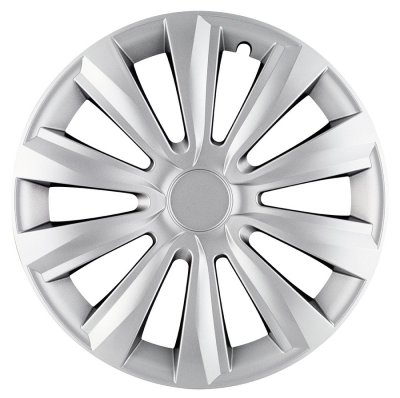 ALBRECHT Wheel Cap Set Cl 14" Meridian Silver Eco Set (4pcs)